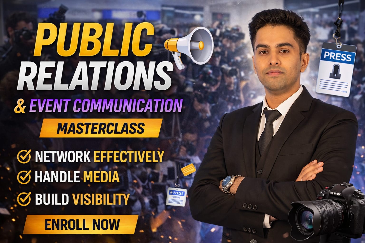 Certificate in Event Management & Live Event Execution