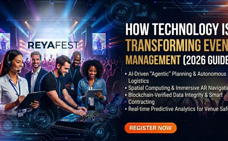  How Technology is Transforming Event Management (2026 Guide) | Reyafest